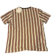 Denim Flower Tiger Stripes Tee - Image 2