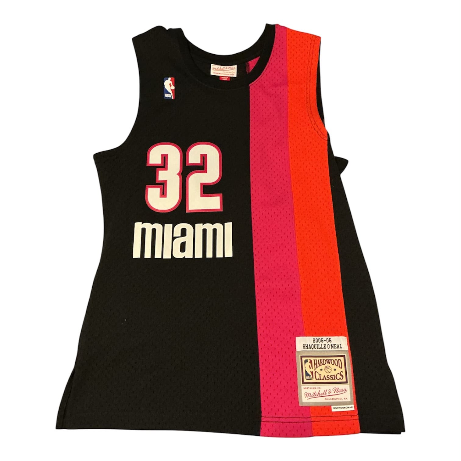WhatsApp Image 2026-07-07 at 5.32.27 AM (4) Miami Heat x Mitchell & Ness Shaquille O’Neal - Miami Floridians 06 Jersey - Image 1